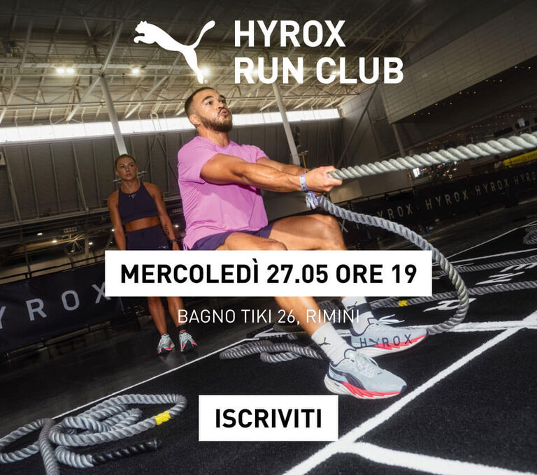 Evento Puma Hyrox Run Club Rimini