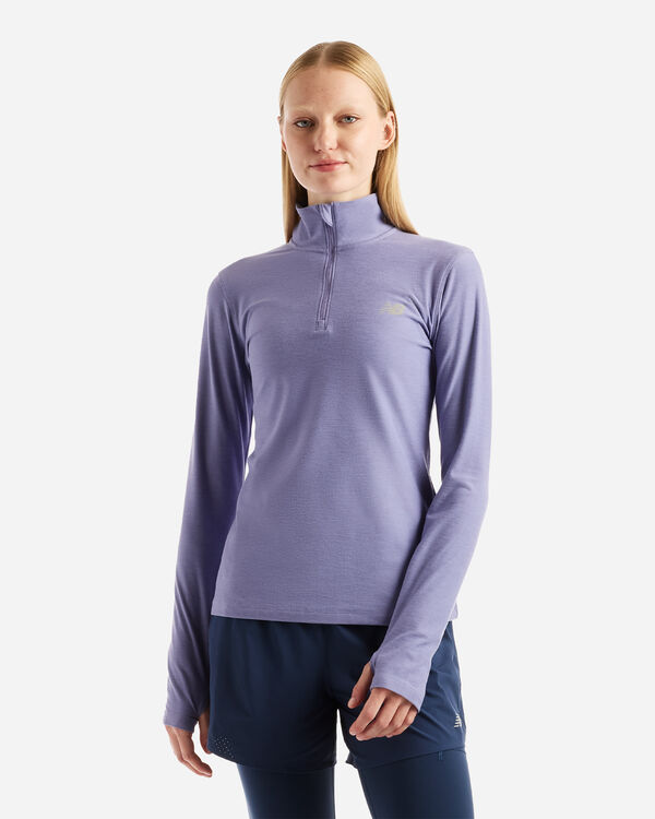 Space dye 1-4 zip ls w