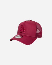 9forty mlb league los angeles dodgers trucker  - Rosso