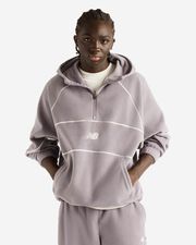 Polar fleece h-zip m - Grigio