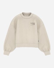 Trackside big logo w - Beige