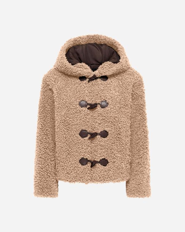 Eira teddy duffle w