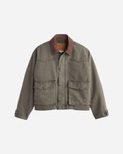 Canvas collo corduroy m - Denim