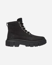 Greyfield mid lace up w - Nero