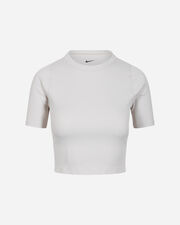 Crop all over printed w - Beige