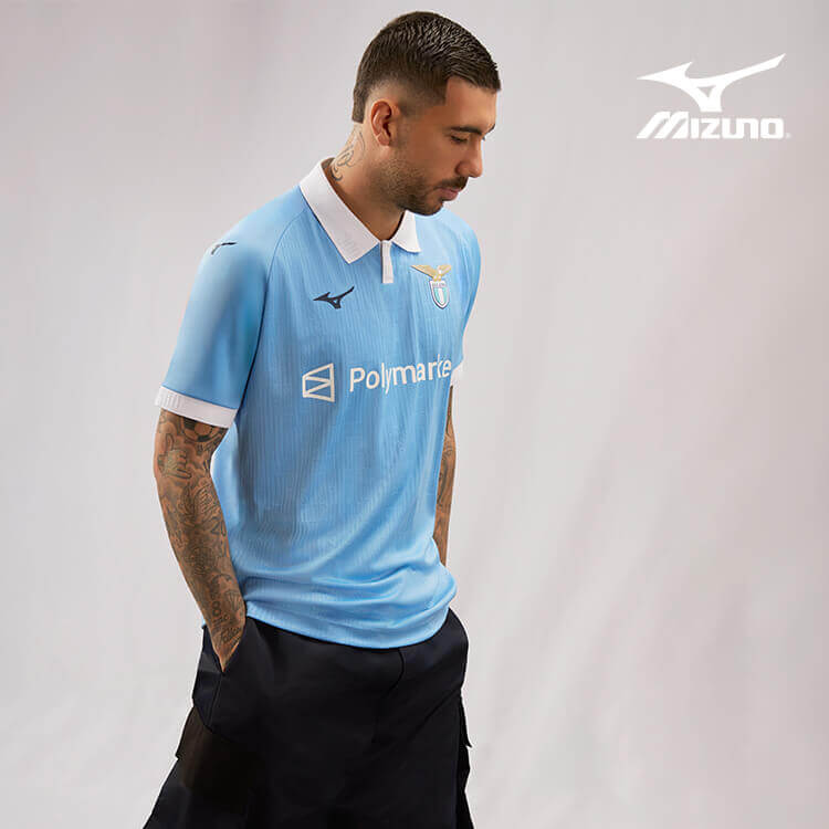 Maglia ufficiale Mizuno Lazio Home Jersey 26/27