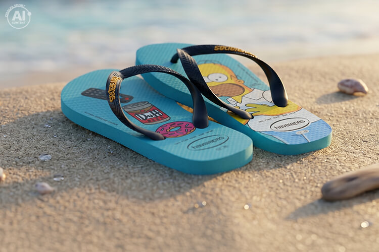 Infradito Havaianas Simpson