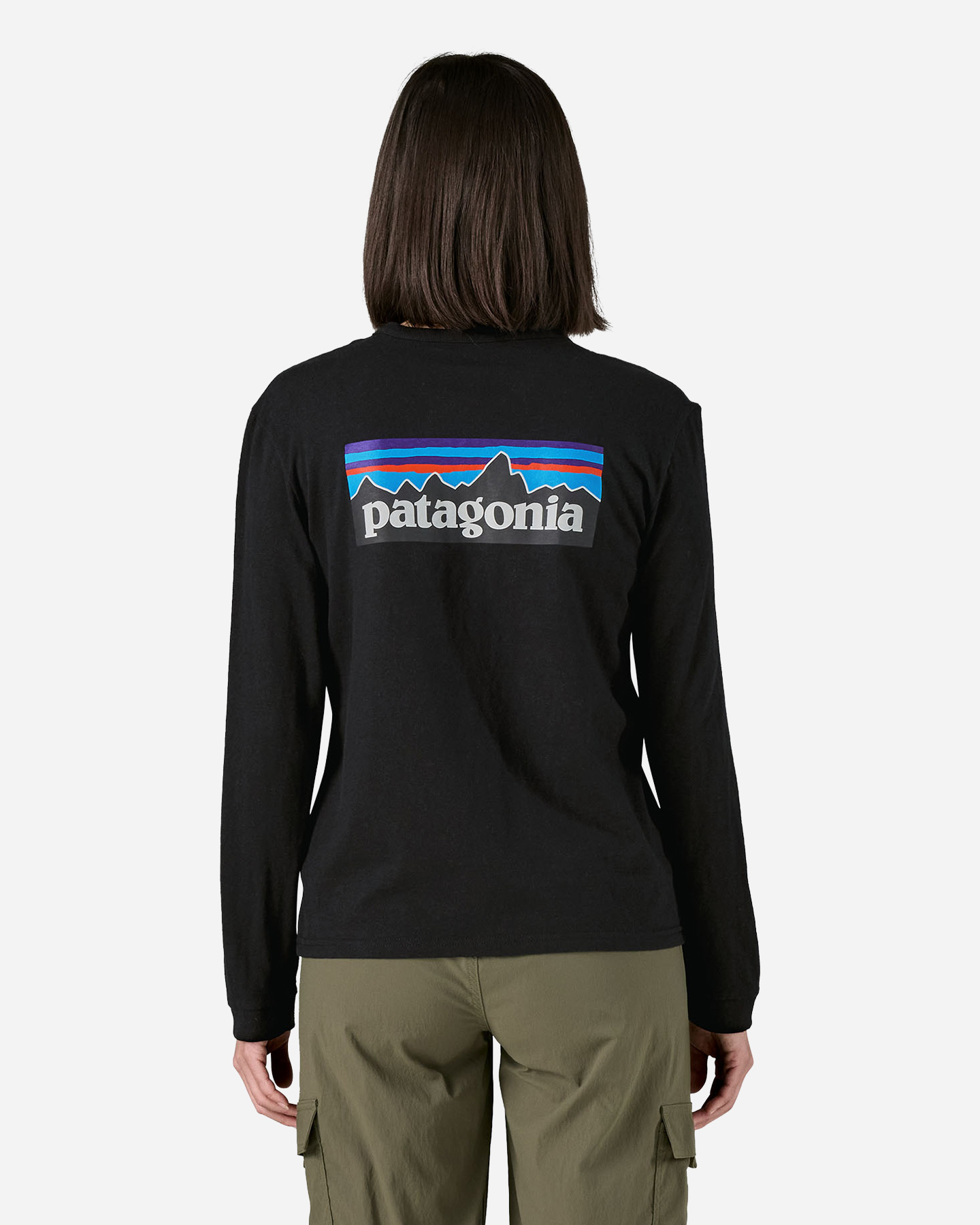 T-shirt PATAGONIA P-6 LOGO RESPONSIBILI-TEE W - Nero - 1 | Cisalfa Sport