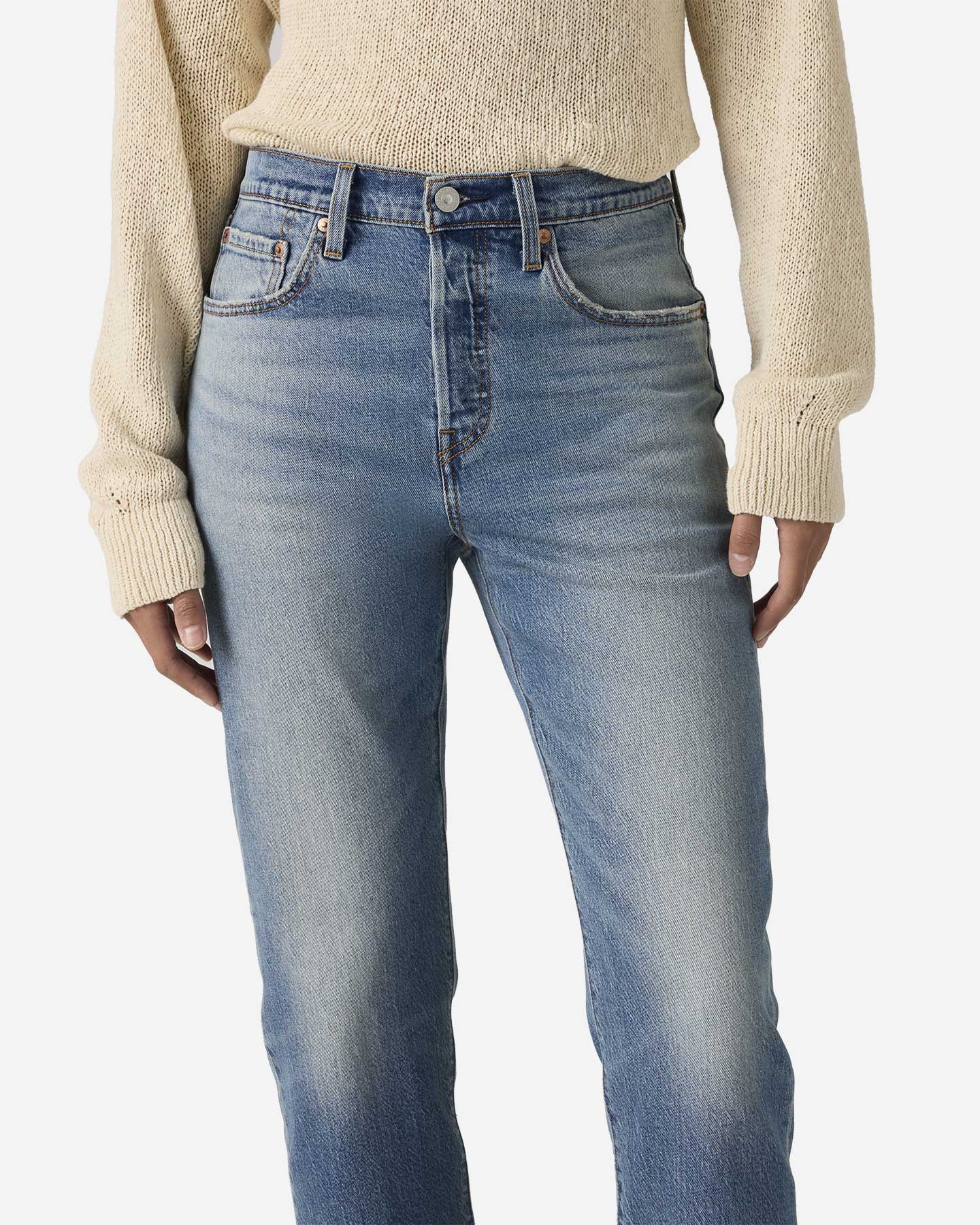 Jeans LEVI'S 501 CROP L30 W - Denim - 3 | Cisalfa Sport