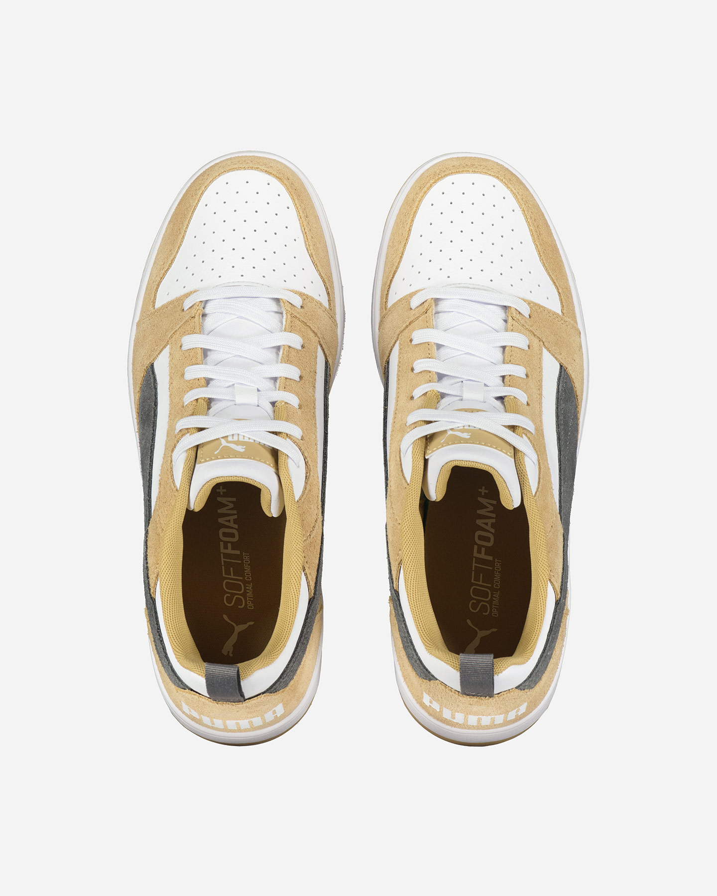 Scarpe sneakers PUMA REBOUND V6 LOW SD M - Beige - 4 | Cisalfa Sport