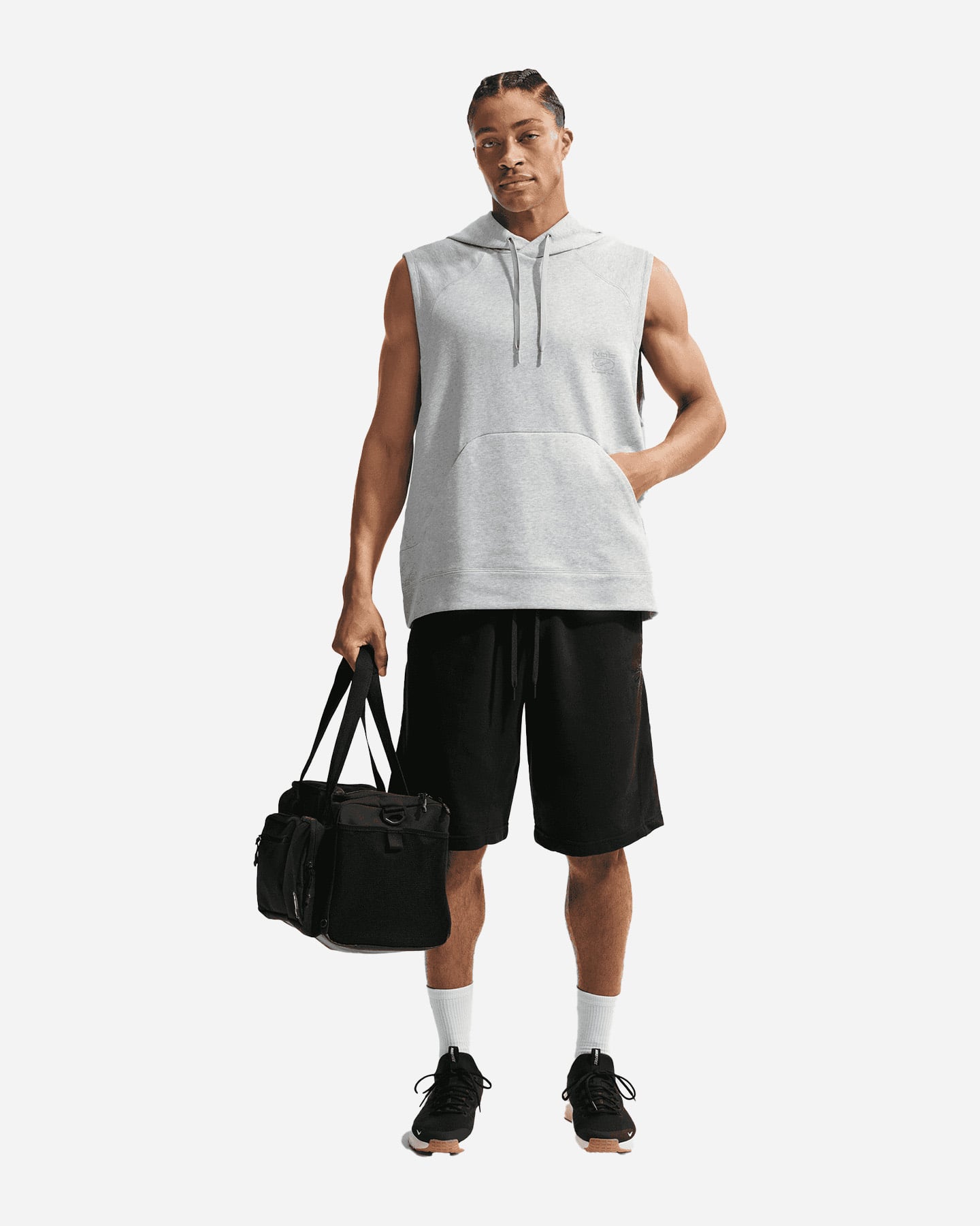 Felpa training NIKE DRI FIT FLEECE THE NAC M - Grigio - 1 | Cisalfa Sport