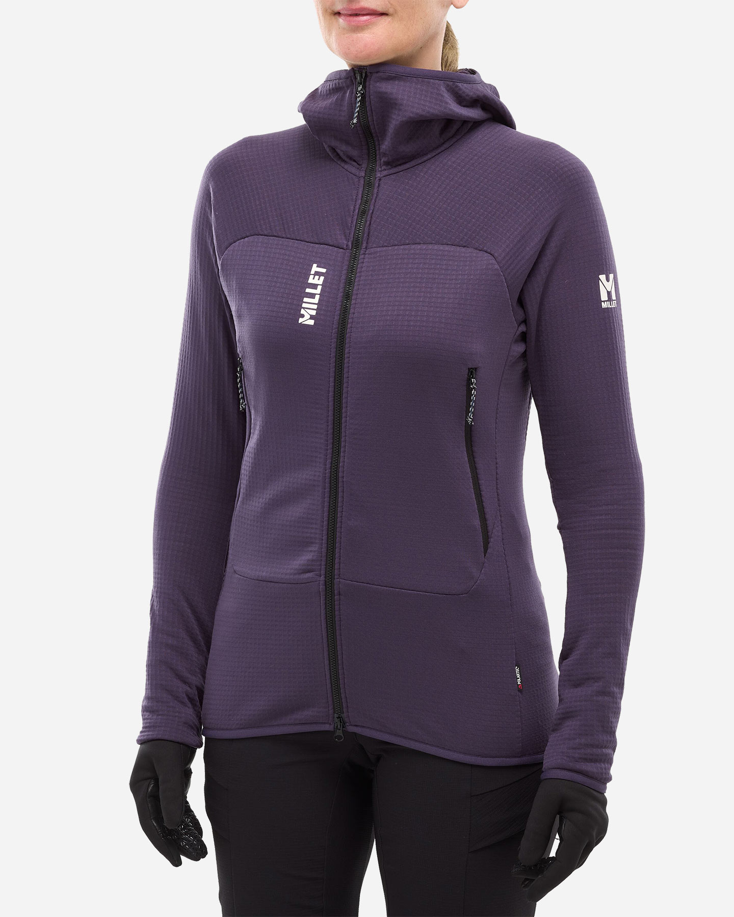 Pile MILLET FUSION GRID W - Viola - 1 | Cisalfa Sport