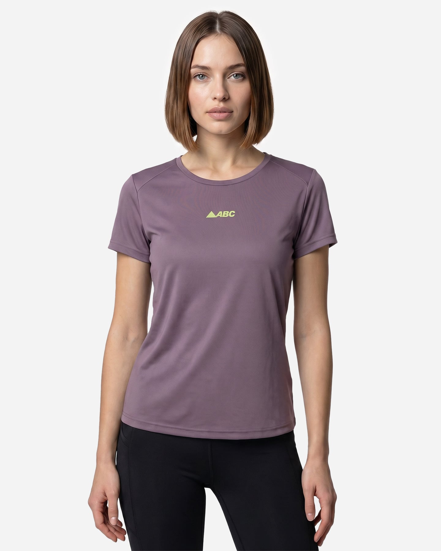 T-shirt running ABC TECH W - Viola - 2 | Cisalfa Sport