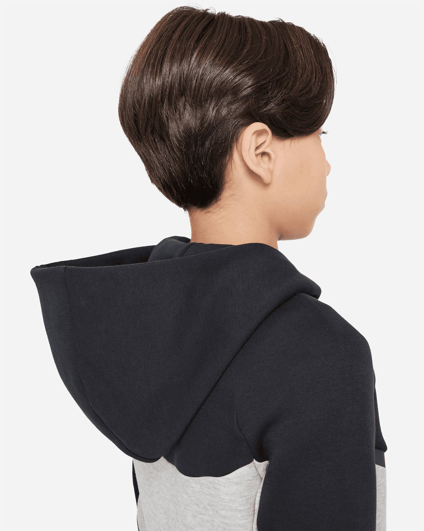 Felpa NIKE TECH FLEECE 2 JR - Grigio - 4 | Cisalfa Sport