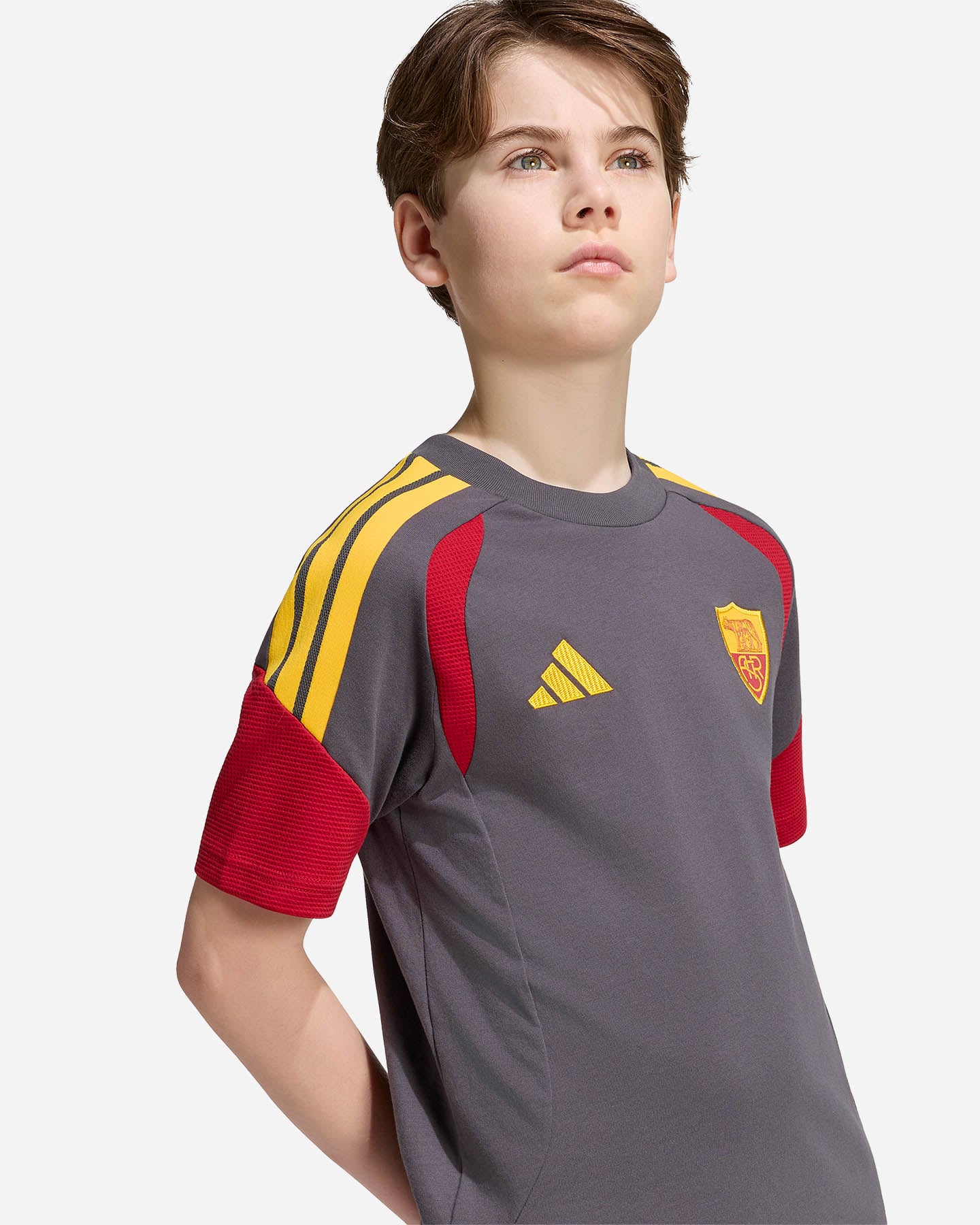 Abbigliamento calcio ufficiale ADIDAS AS ROMA TIRO26 26-27 JR - Color mix - 4 | Cisalfa Sport