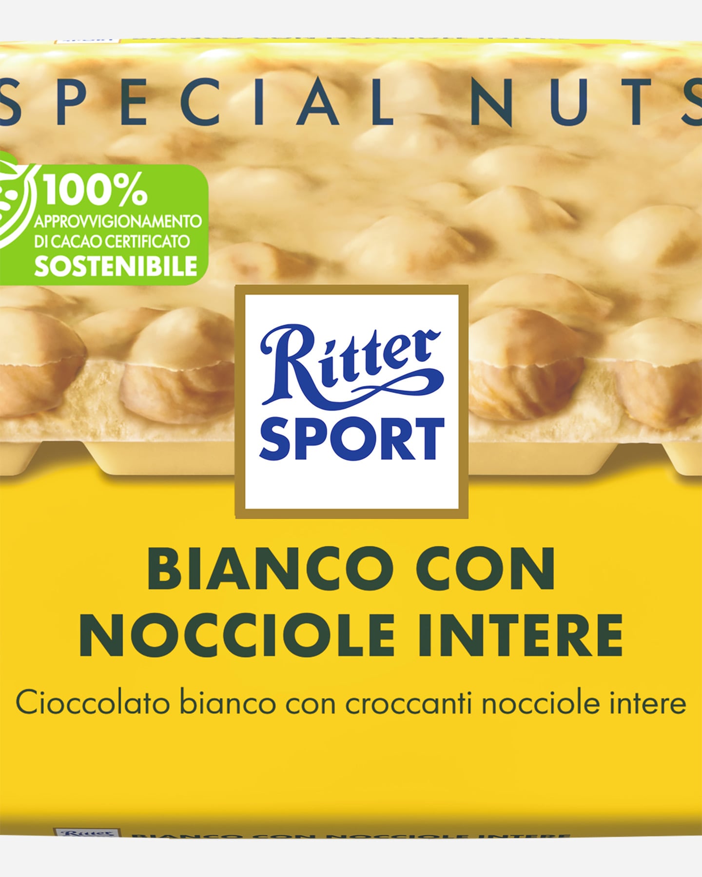 Tavoletta RITTER SPORT BIANCO NOCCIOLE INTERE  - Color mix - 1 | Cisalfa Sport