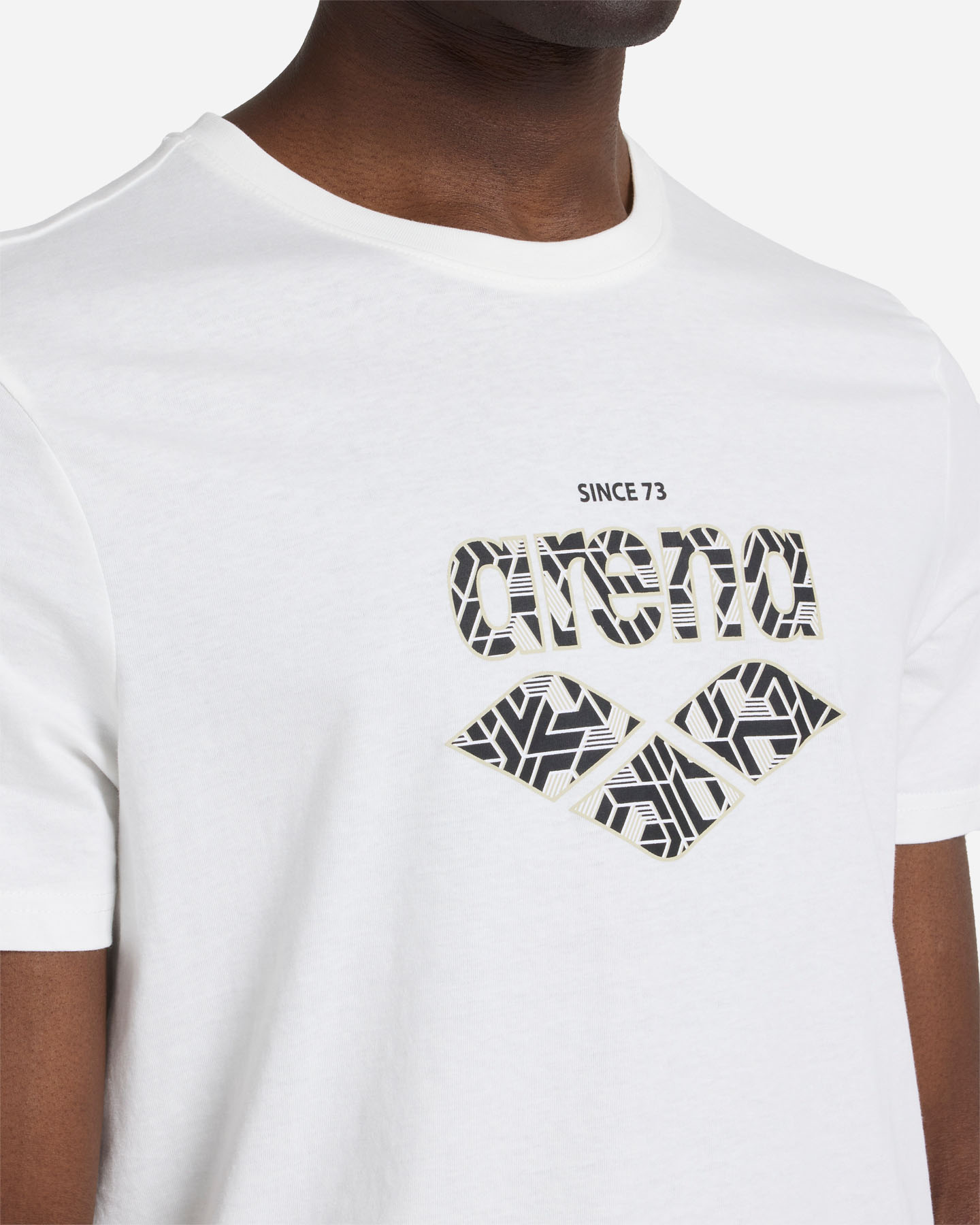 T-shirt ARENA ATHLETIC ESSENTIAL M - Bianco - 5 | Cisalfa Sport