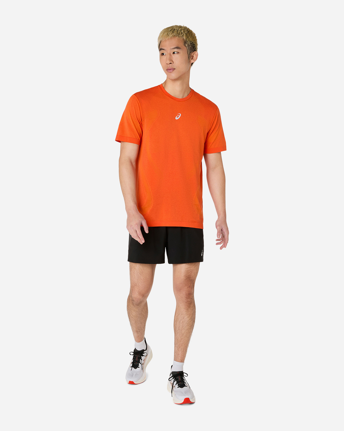 T-shirt running ASICS ROAD M - Arancione - 2 | Cisalfa Sport