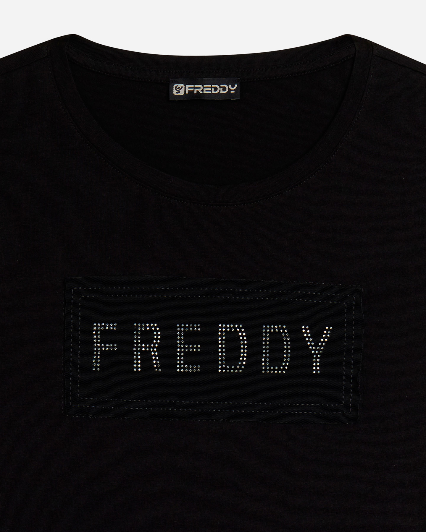 T-shirt FREDDY LOGO BORCHIE W - Nero - 4 | Cisalfa Sport