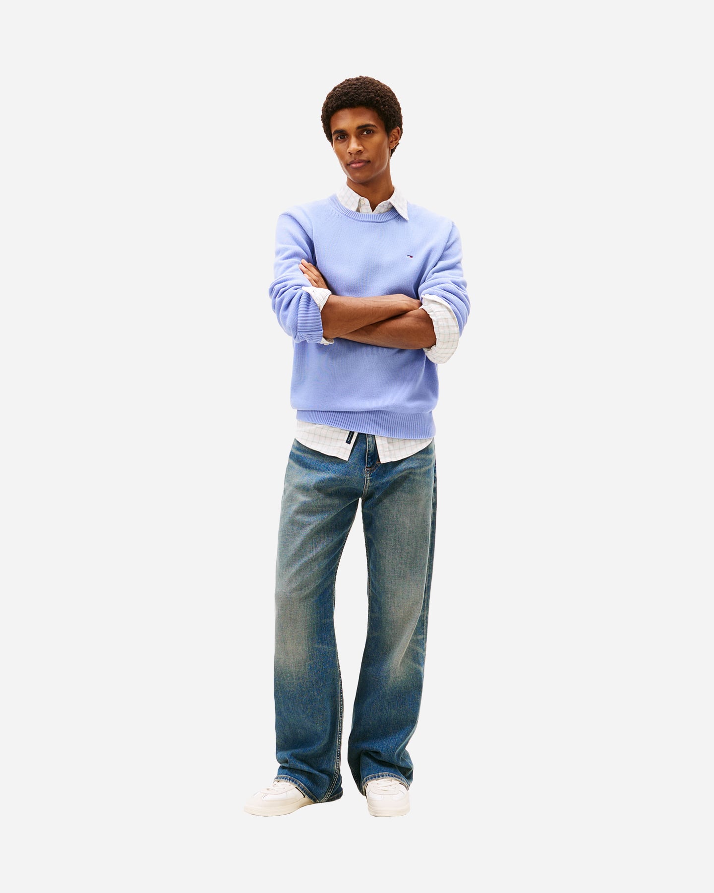Maglione TOMMY HILFIGER ESSENTIAL M - Azzurro - 2 | Cisalfa Sport