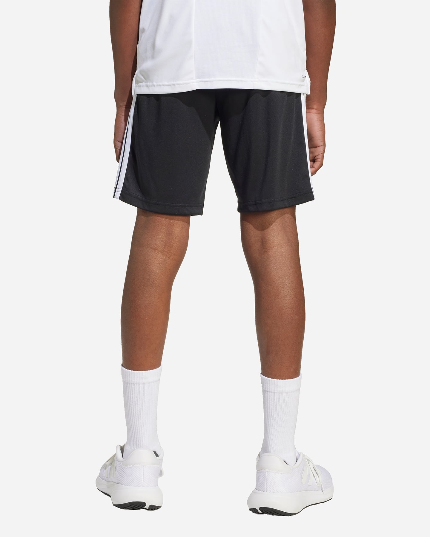 Pantaloncini ADIDAS TRAIN ESSENTIALS 3STRIPES JR - Nero - 2 | Cisalfa Sport