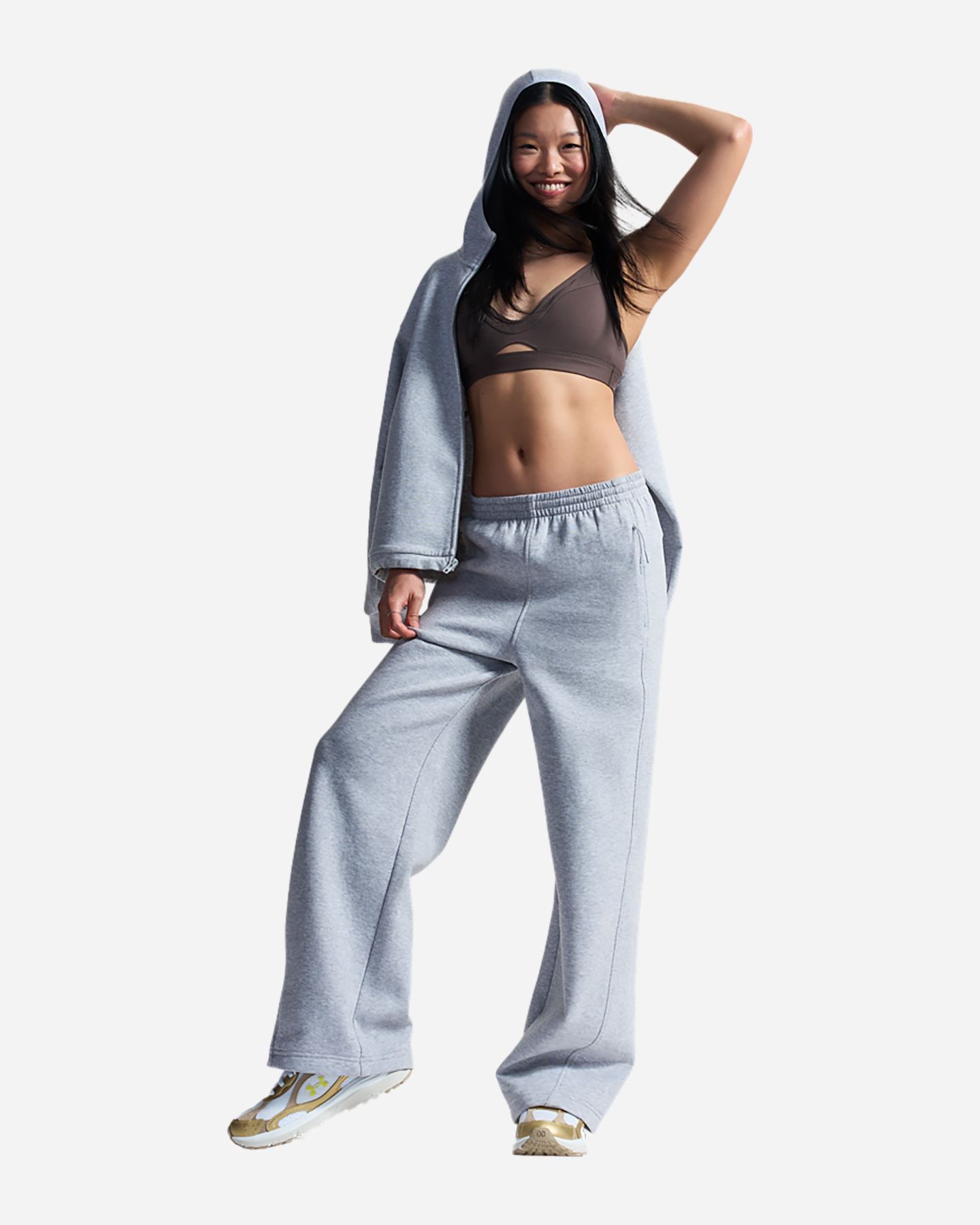 Pantalone UNDER ARMOUR UNSTOPPABLE W - Bianco - 2 | Cisalfa Sport