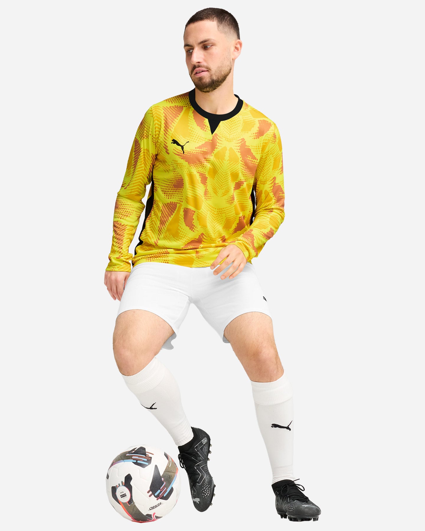 Maglia portiere PUMA TEAMTARGET M - Giallo - 4 | Cisalfa Sport
