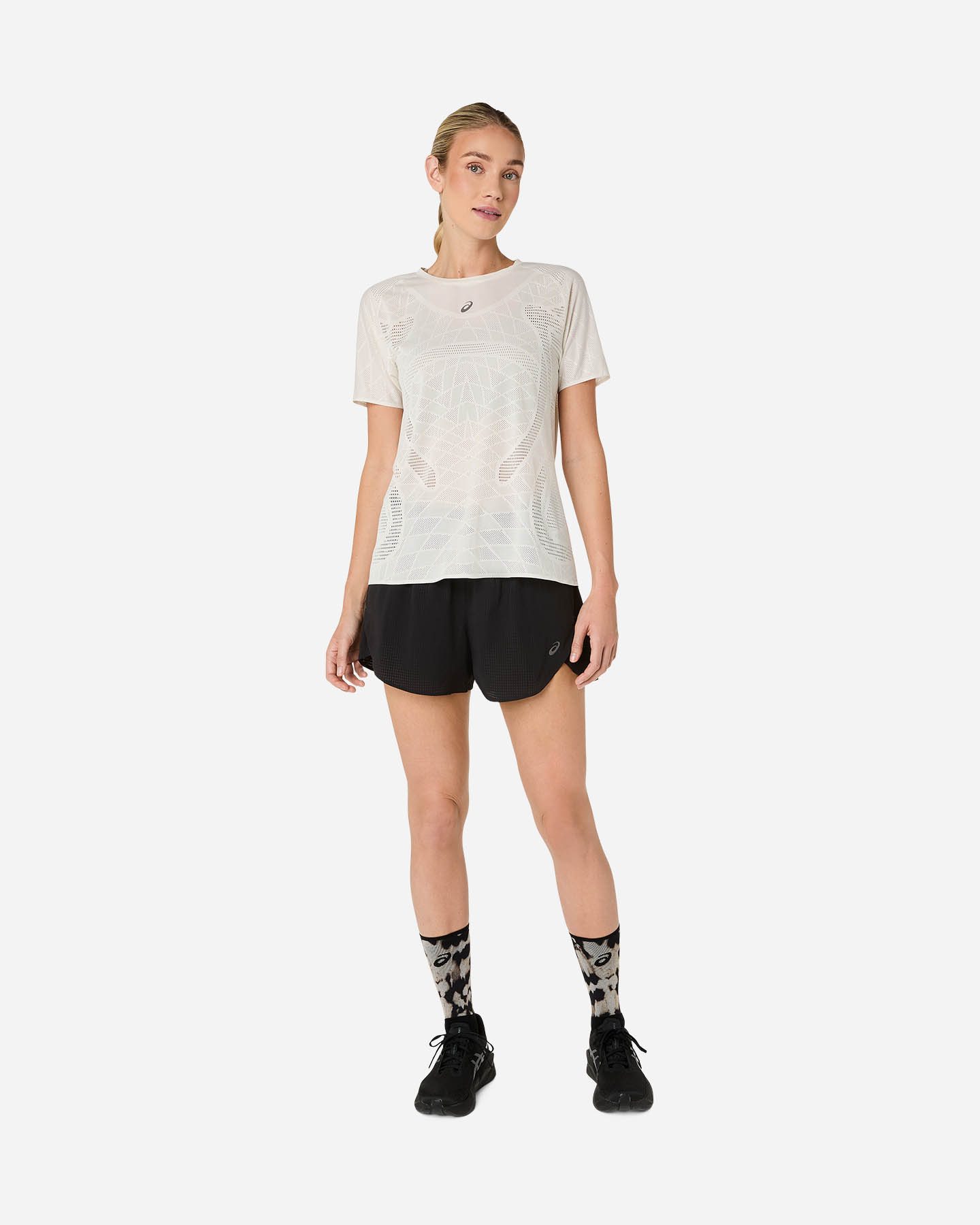 T-shirt running ASICS METARUN W - Bianco - 3 | Cisalfa Sport