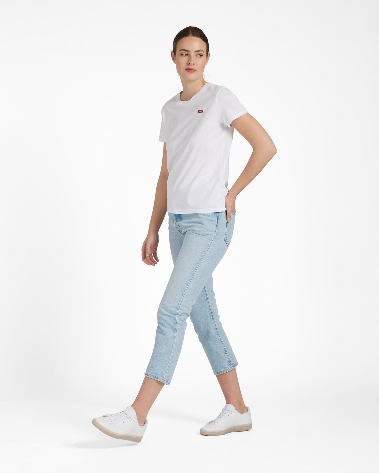 T-shirt LEVI'S THE PERFECT TEE W - Bianco - 3 | Cisalfa Sport