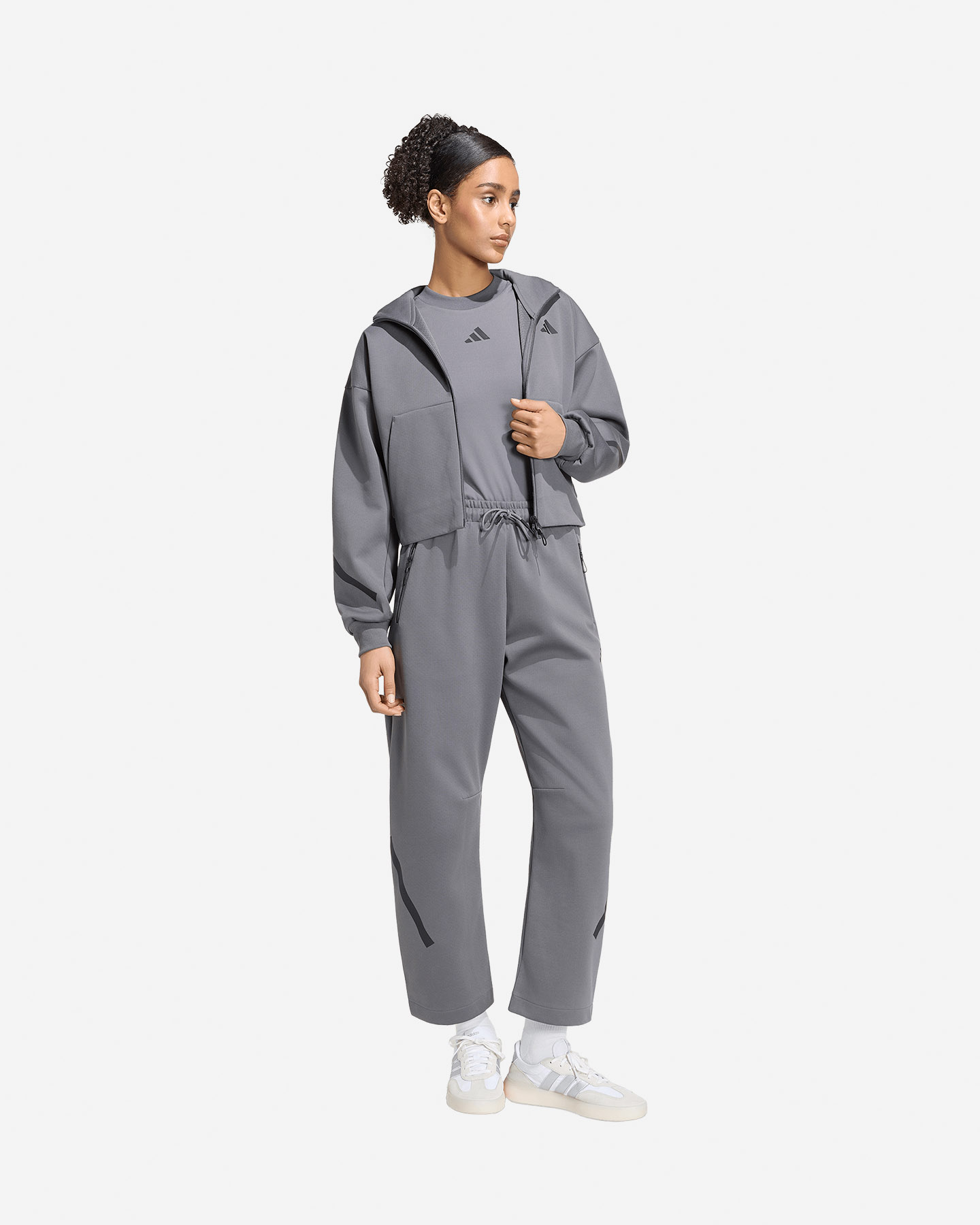 Pantalone ADIDAS Z.N.E. W - Grigio - 2 | Cisalfa Sport