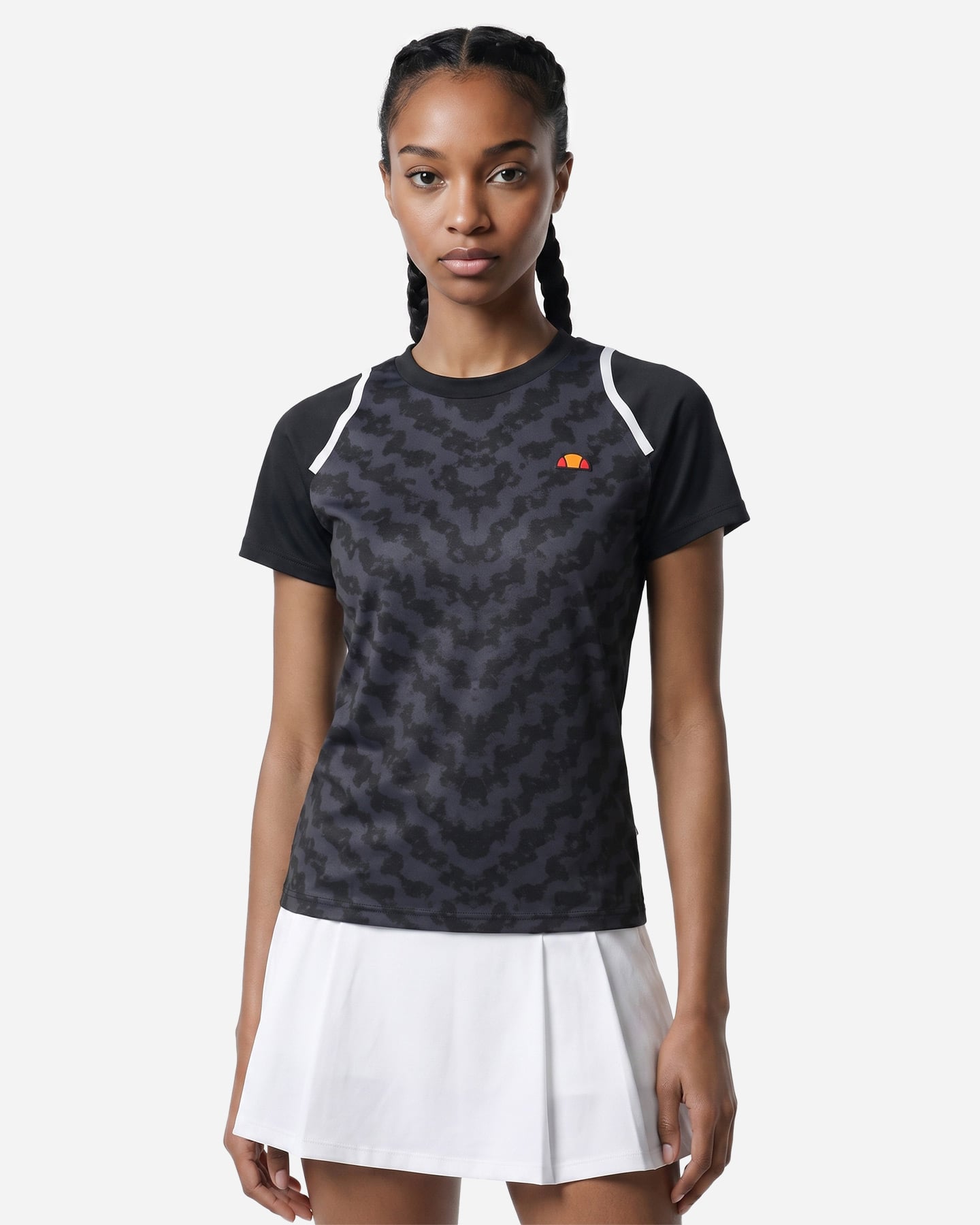 T-shirt tennis ELLESSE GIOCO W - Nero - 2 | Cisalfa Sport