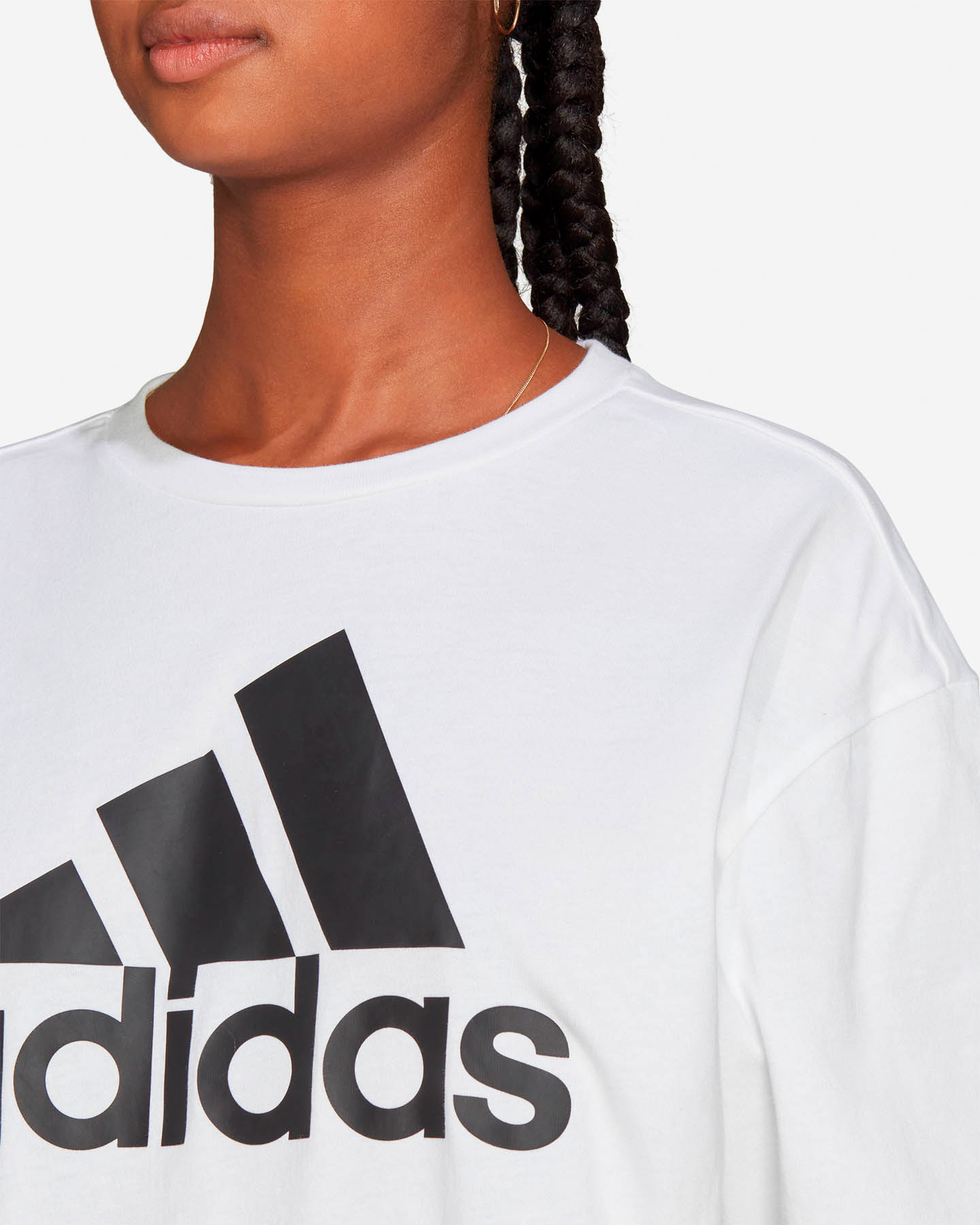 T-shirt ADIDAS BIG LOGO W - Bianco - 4 | Cisalfa Sport