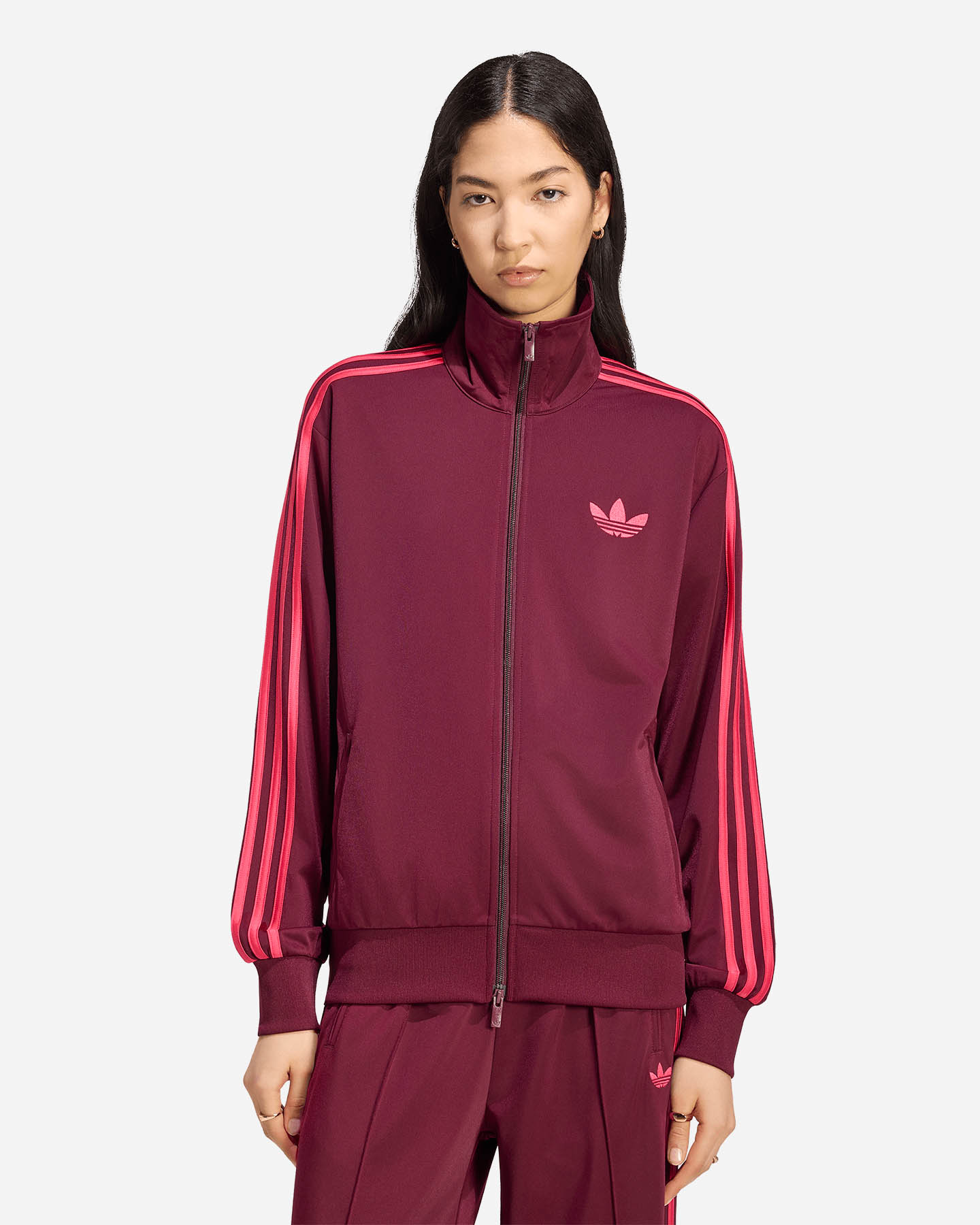 Felpa ADIDAS FIREBIRD W - Rosso - 1 | Cisalfa Sport
