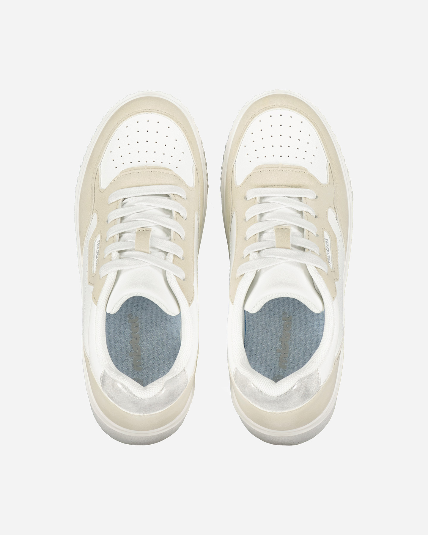 Scarpe sneakers MISTRAL PLAT JR - Bianco - 4 | Cisalfa Sport