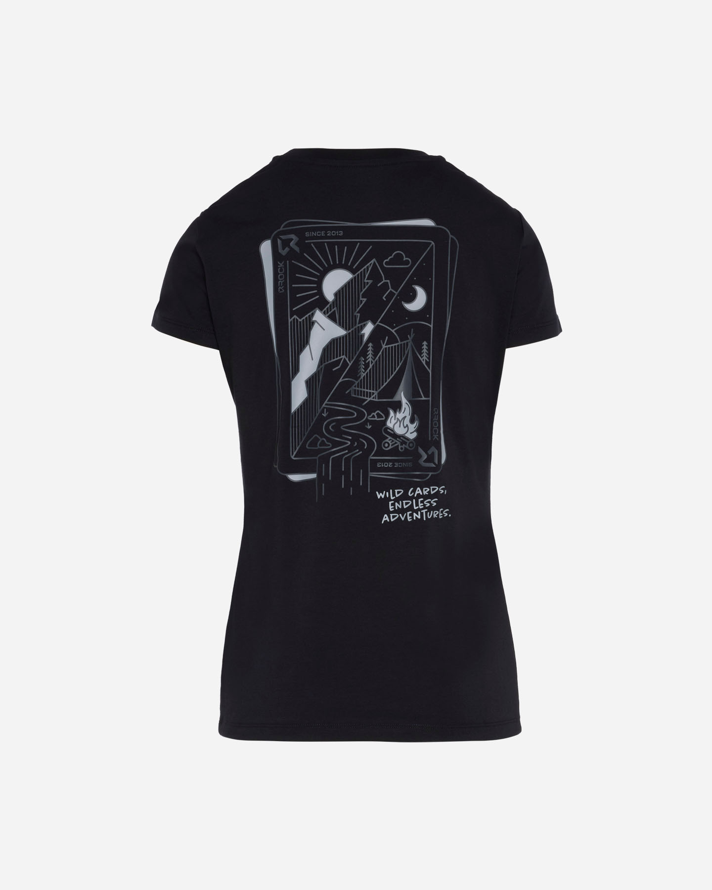 T-shirt ROCK EXPERIENCE MELAT W - Nero - 1 | Cisalfa Sport