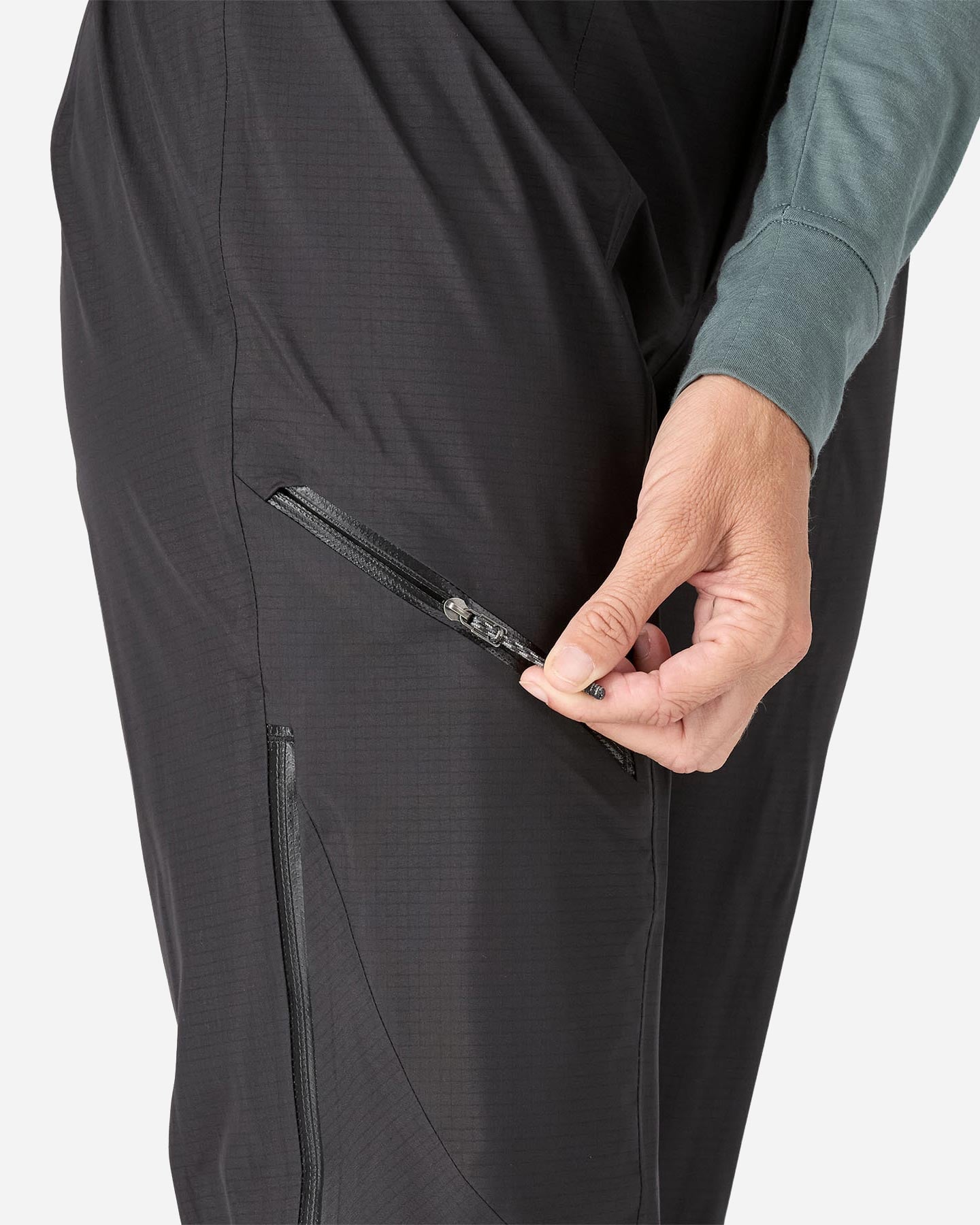 Pantalone outdoor PATAGONIA GRANITE CREST RAIN W - Nero - 3 | Cisalfa Sport