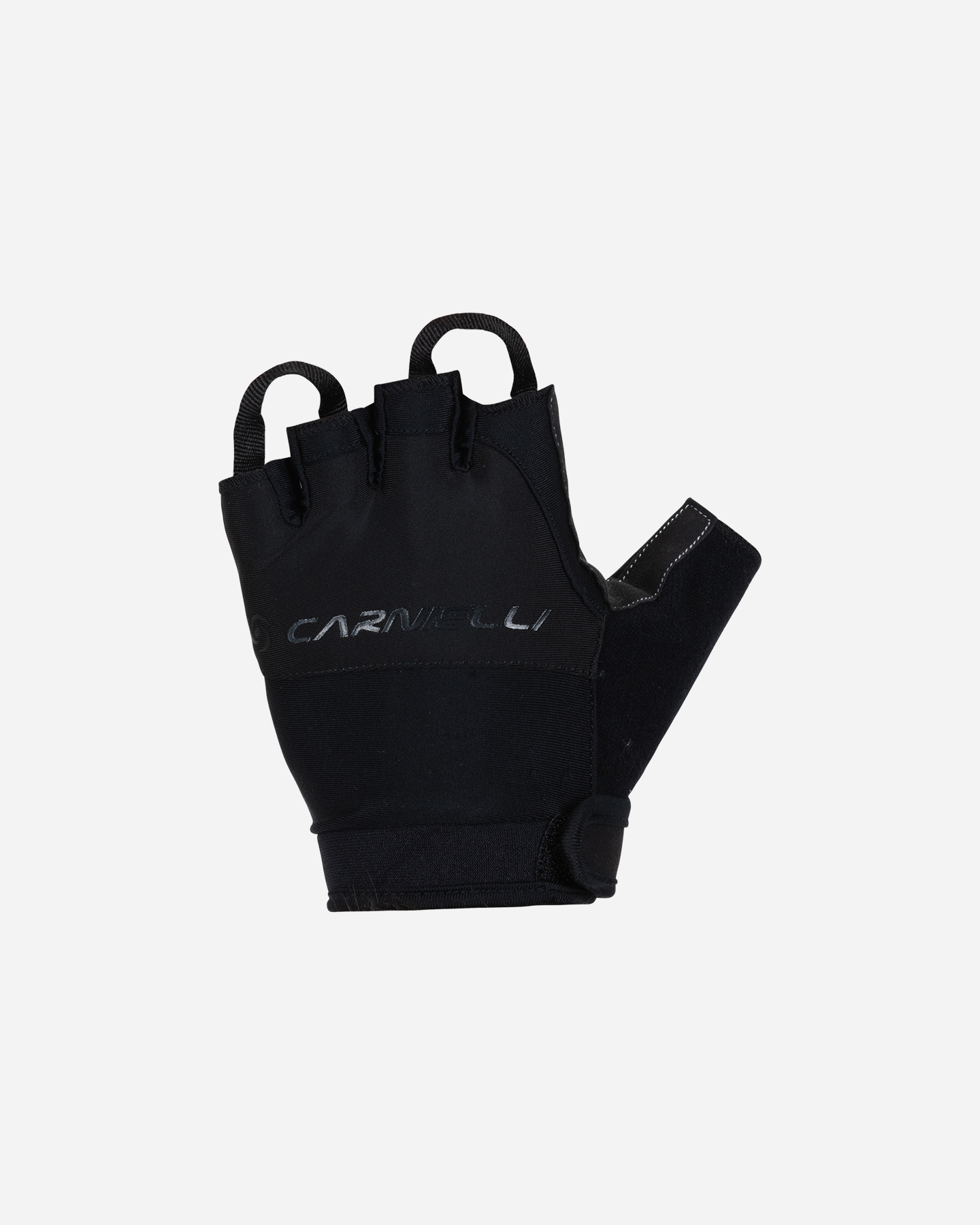 Guanti ciclismo CARNIELLI BIG LOGO  - Nero - 1 | Cisalfa Sport