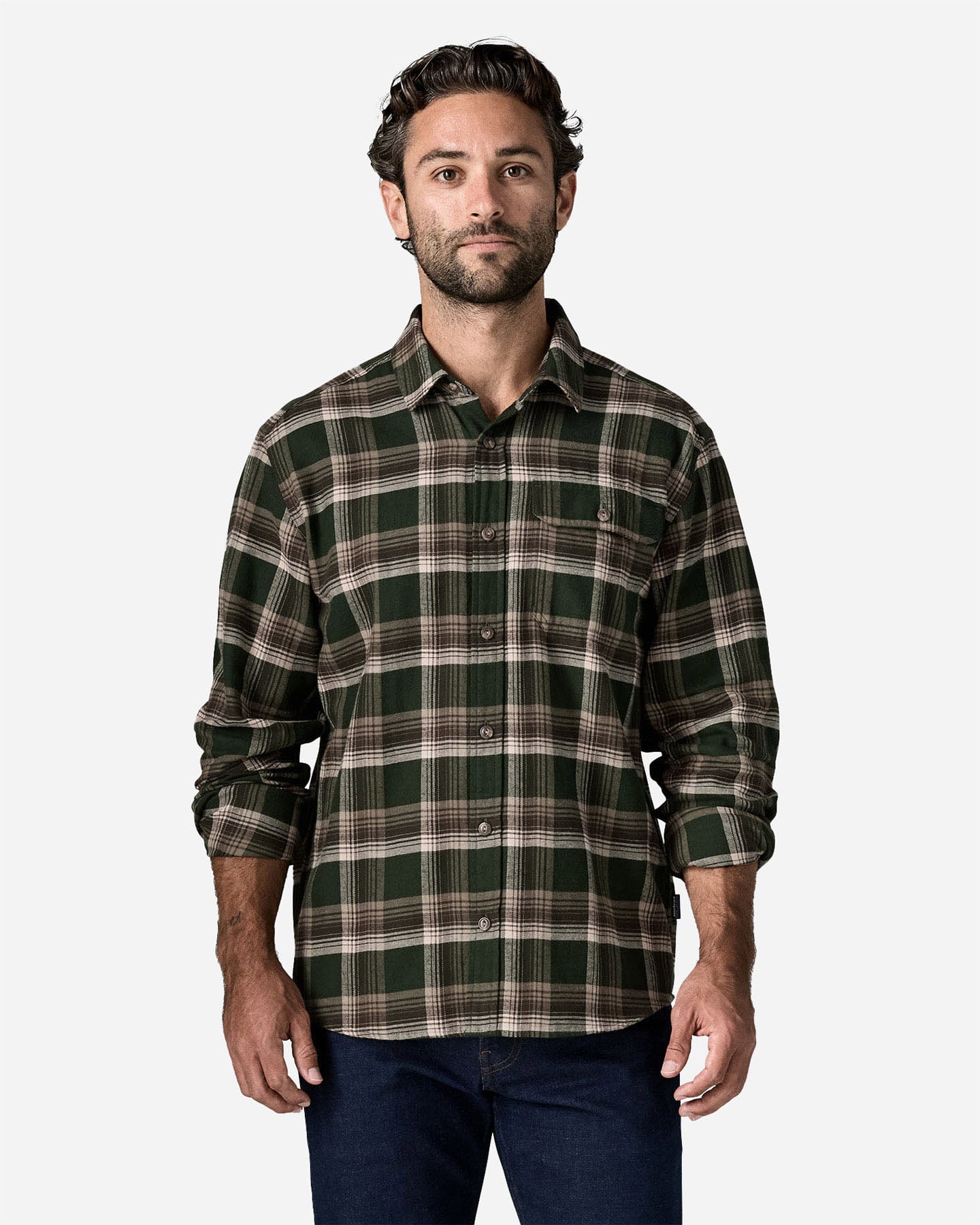 Camicia PATAGONIA FJORD FLANNEL M - Verde - 1 | Cisalfa Sport