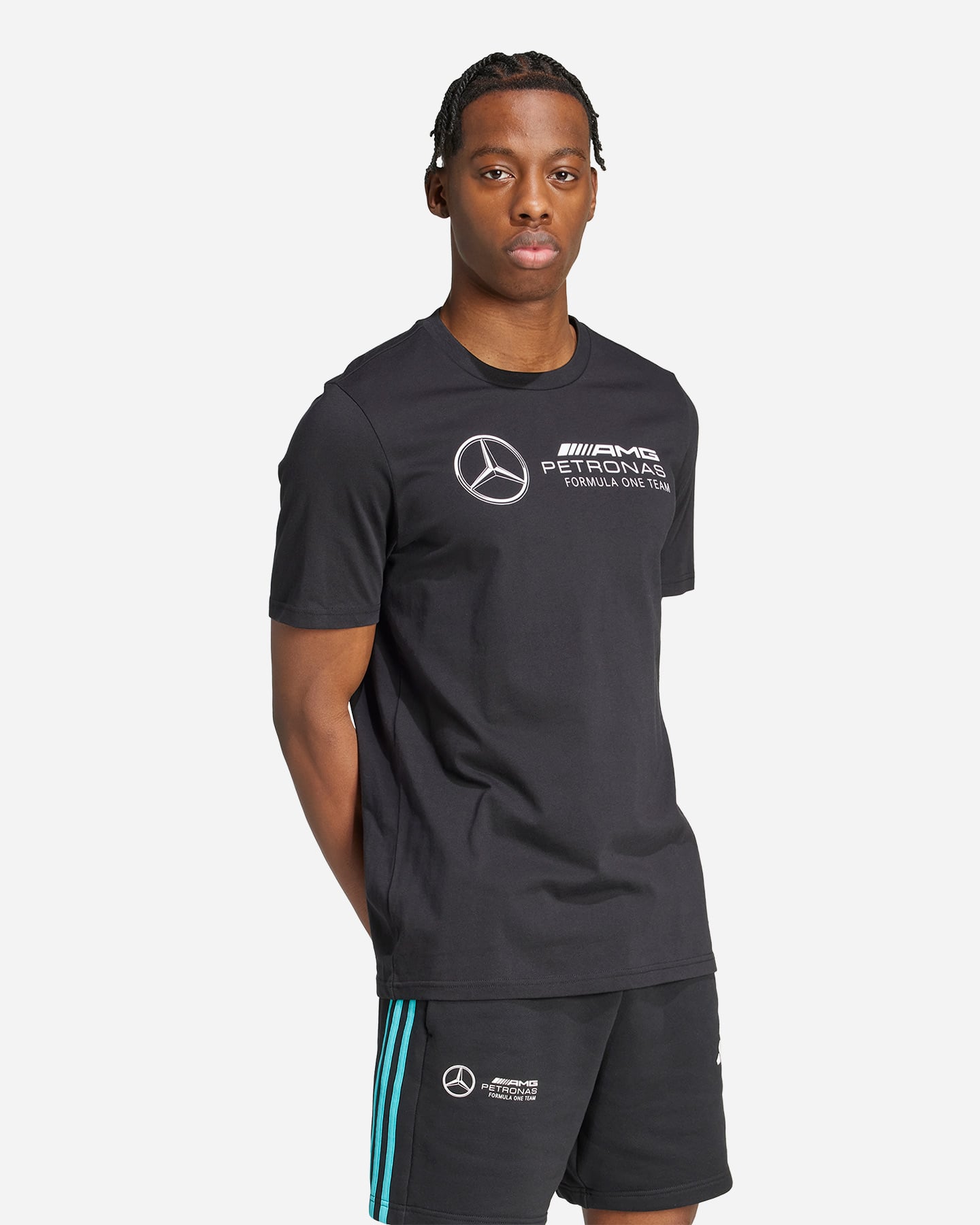 T-shirt ADIDAS MERCEDES DNA M - Nero - 3 | Cisalfa Sport
