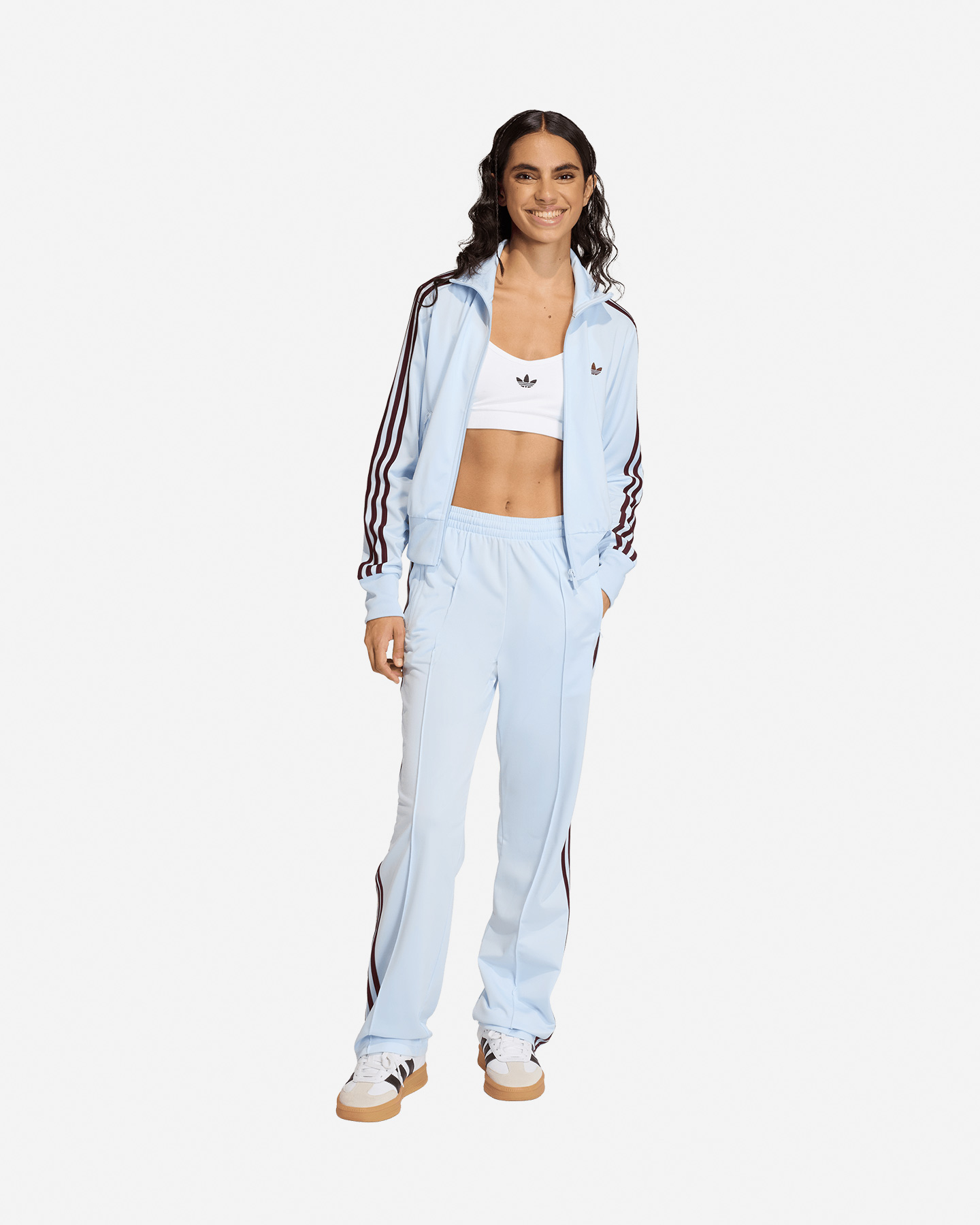 Felpa ADIDAS FIREBIRD CLASSIC W - Azzurro - 3 | Cisalfa Sport