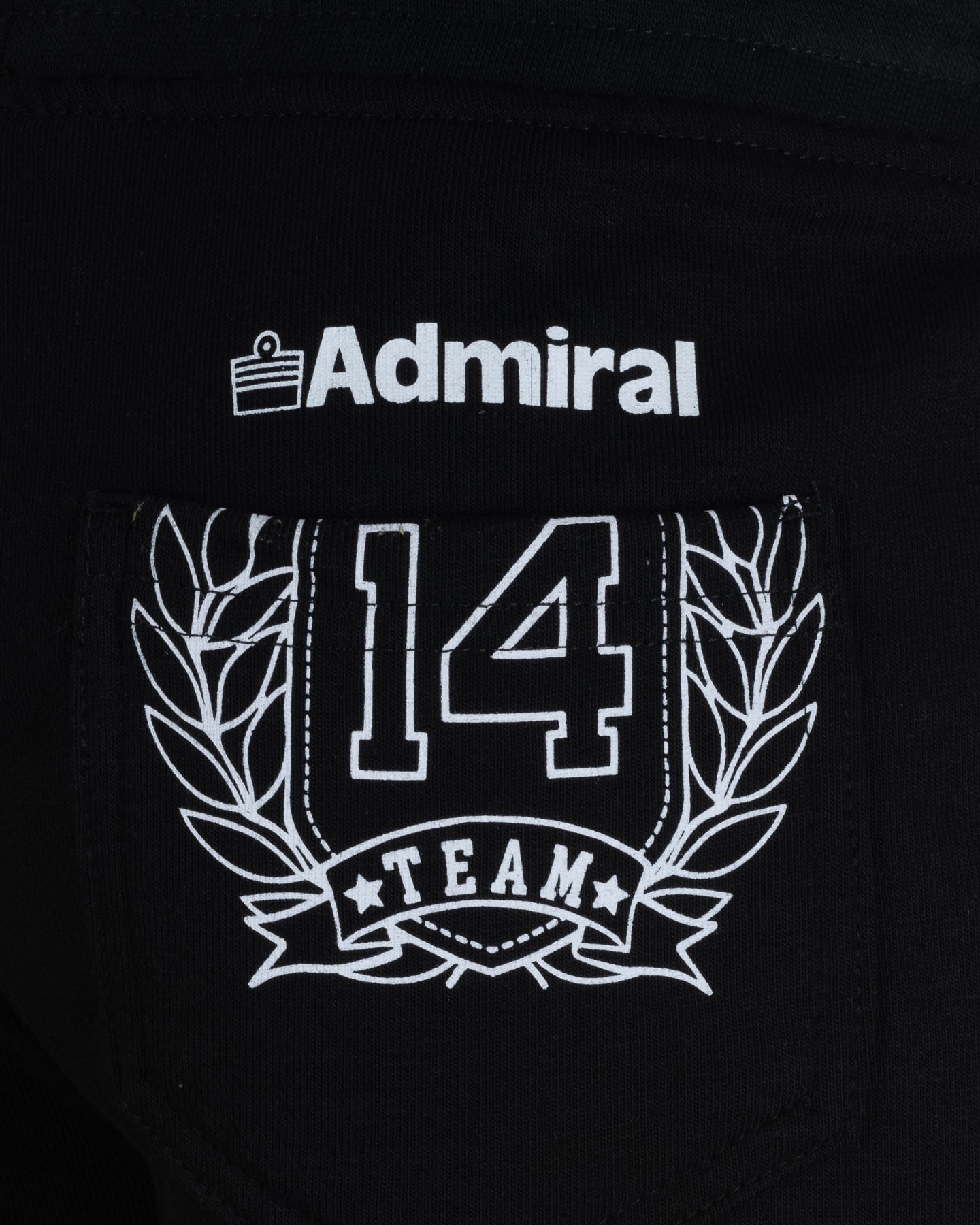 Pantalone ADMIRAL VARSITY JR - Nero - 2 | Cisalfa Sport