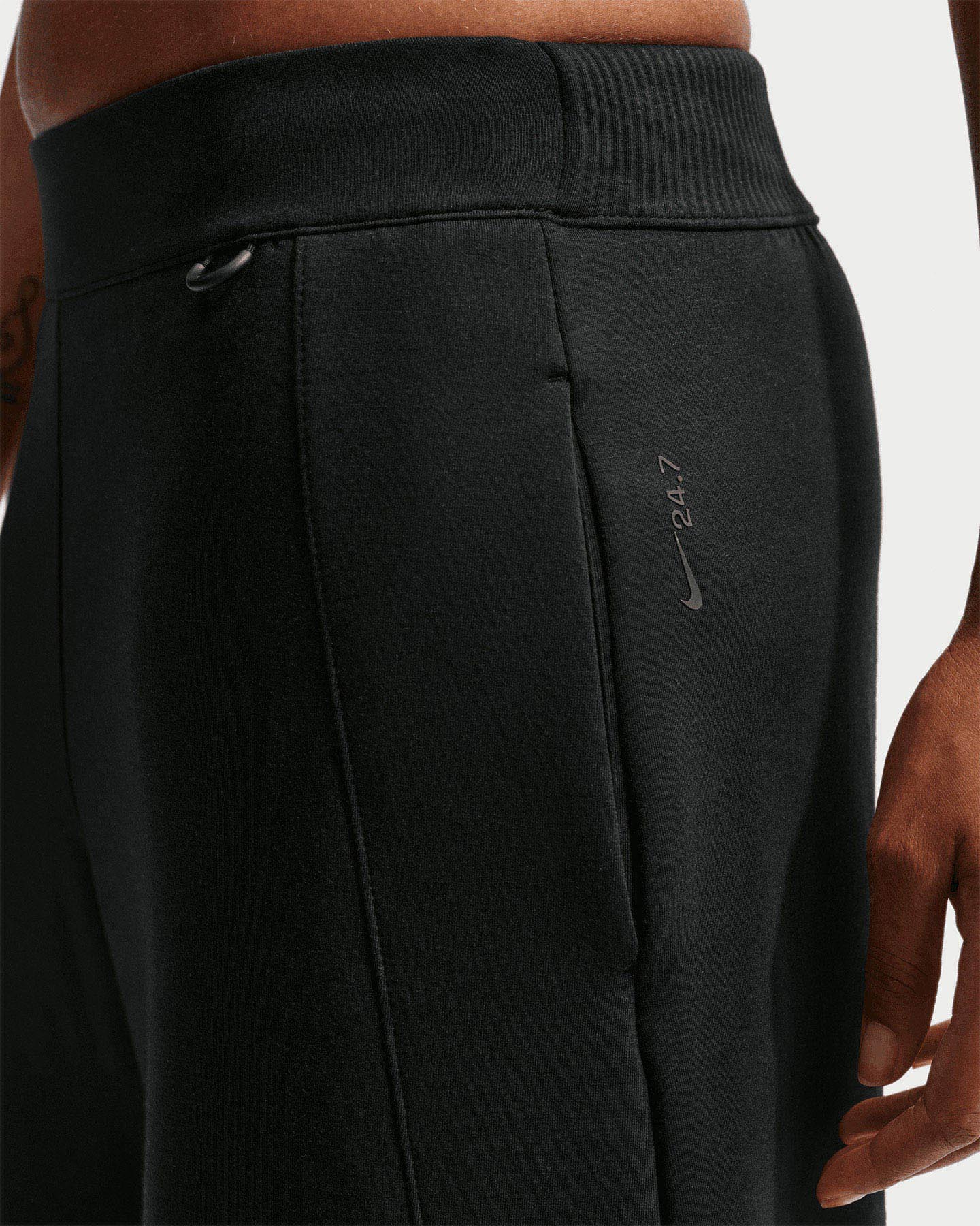 Pantalone NIKE WIDE LEG SOFT 24.7 W - Nero - 4 | Cisalfa Sport