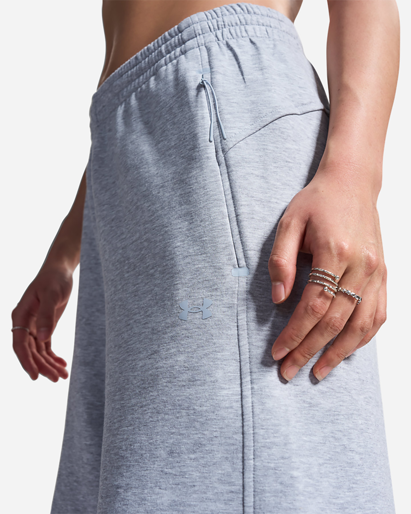 Pantalone UNDER ARMOUR UNSTOPPABLE W - Bianco - 4 | Cisalfa Sport