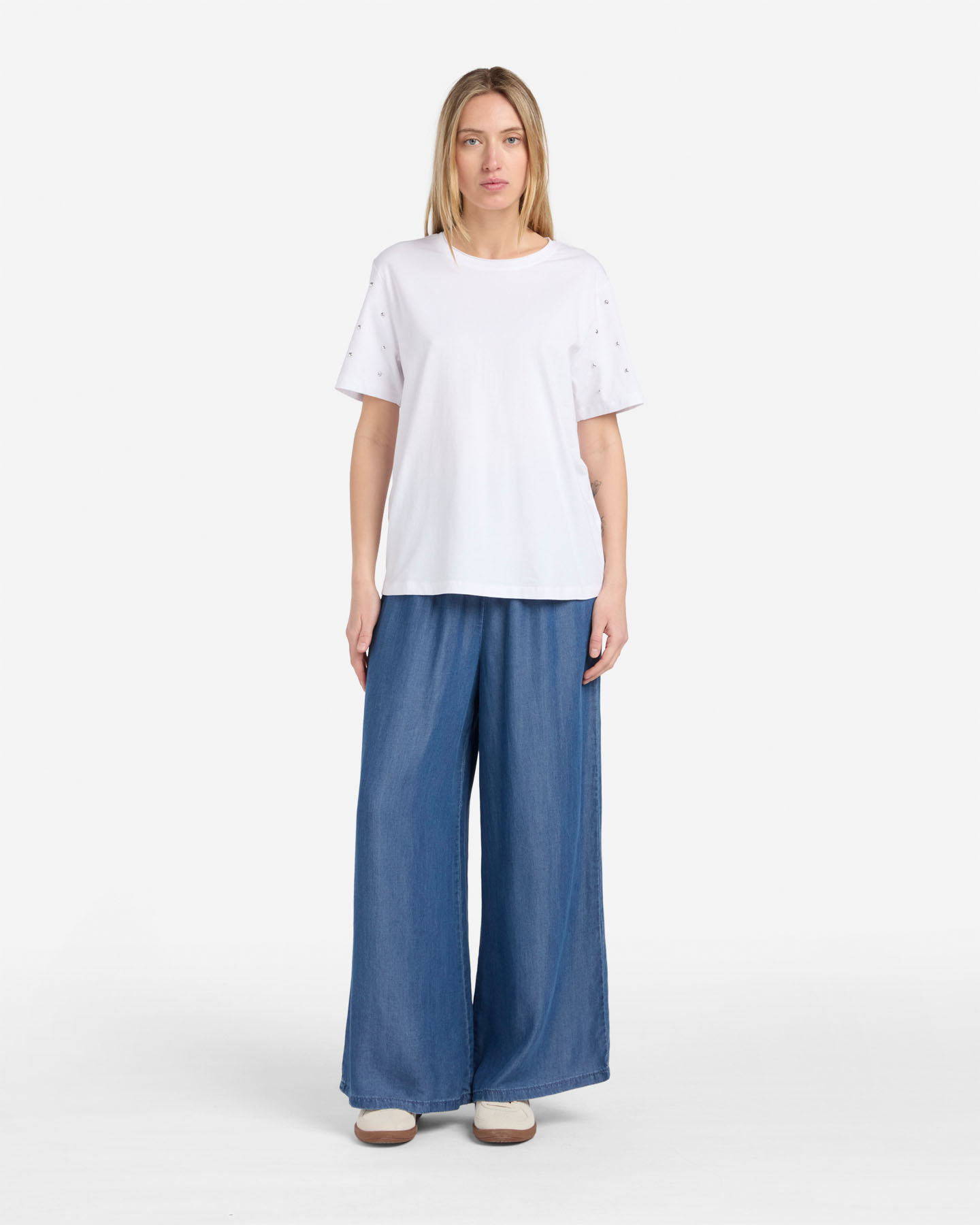 T-shirt DACK'S ESSENTIAL W - Bianco - 4 | Cisalfa Sport