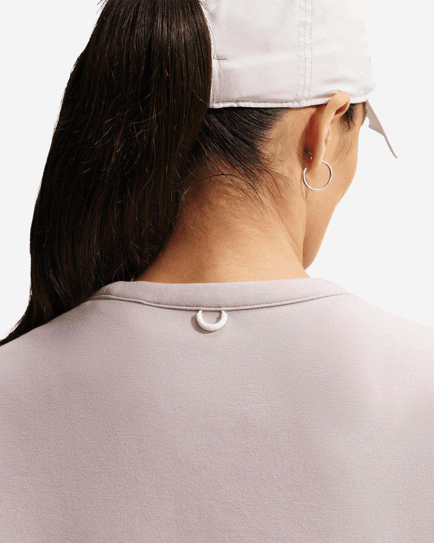 Felpa NIKE SOFT 24.7 W - Beige - 4 | Cisalfa Sport