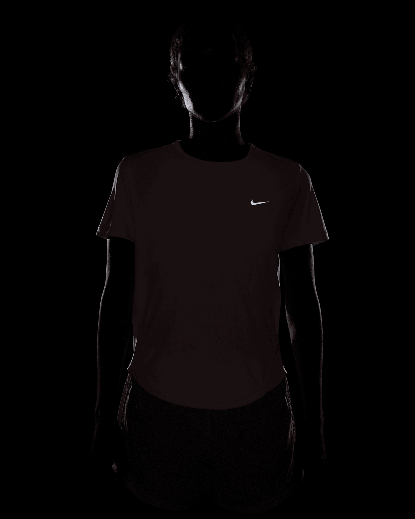 T-shirt running NIKE TEMPO W - Rosa - 3 | Cisalfa Sport