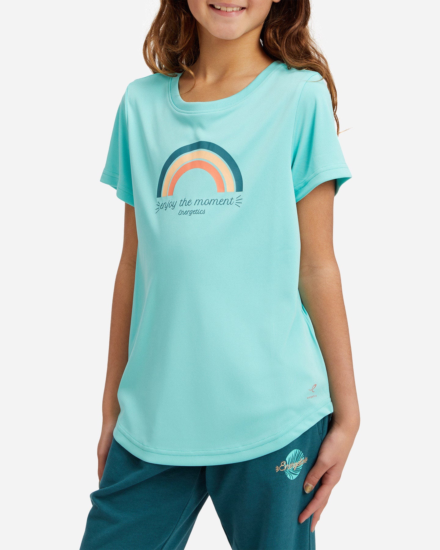 T-shirt ENERGETICS RAINBOW JR - Verde - 1 | Cisalfa Sport
