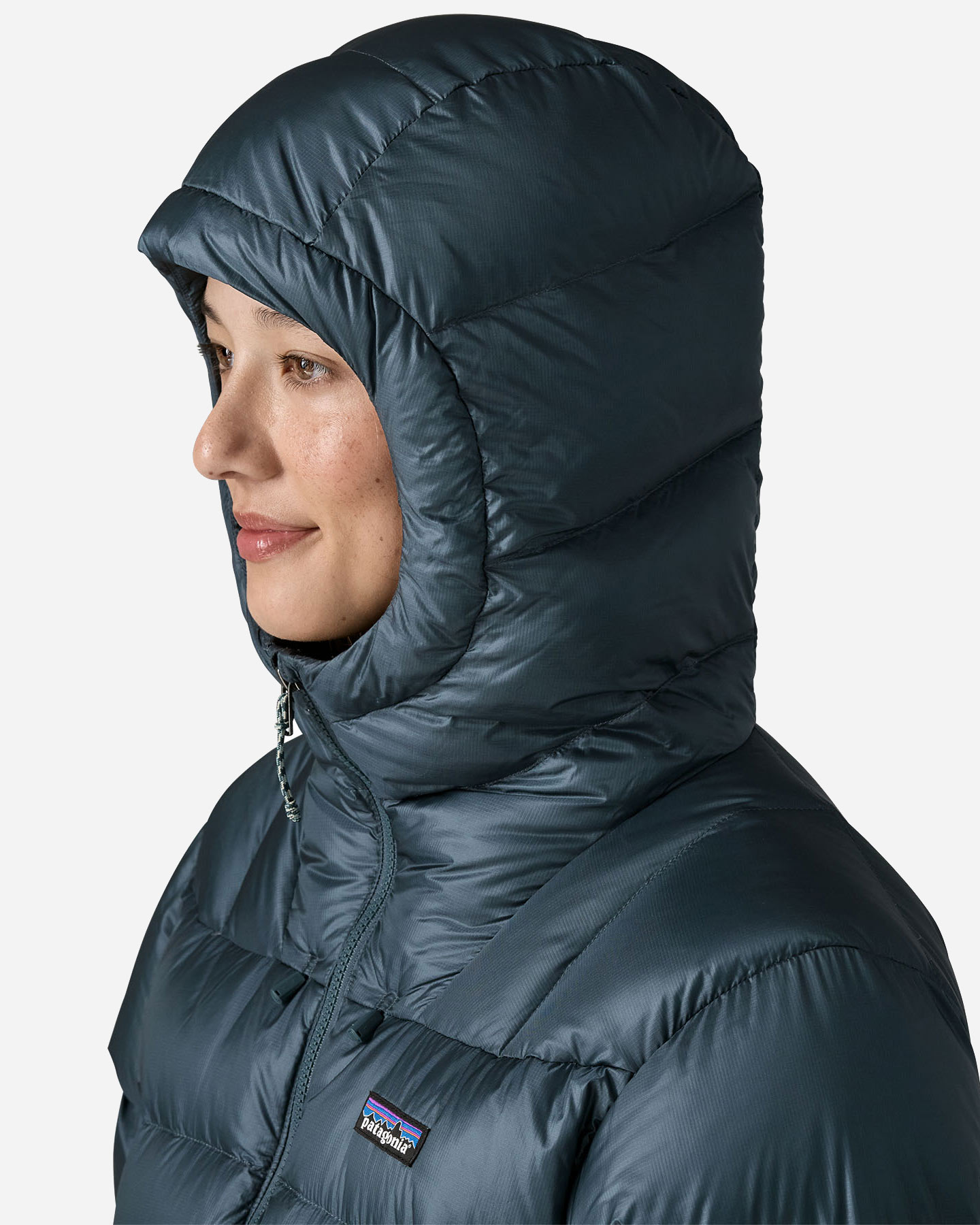 Piumino PATAGONIA FITZ ROY DOWN W - Blu - 4 | Cisalfa Sport
