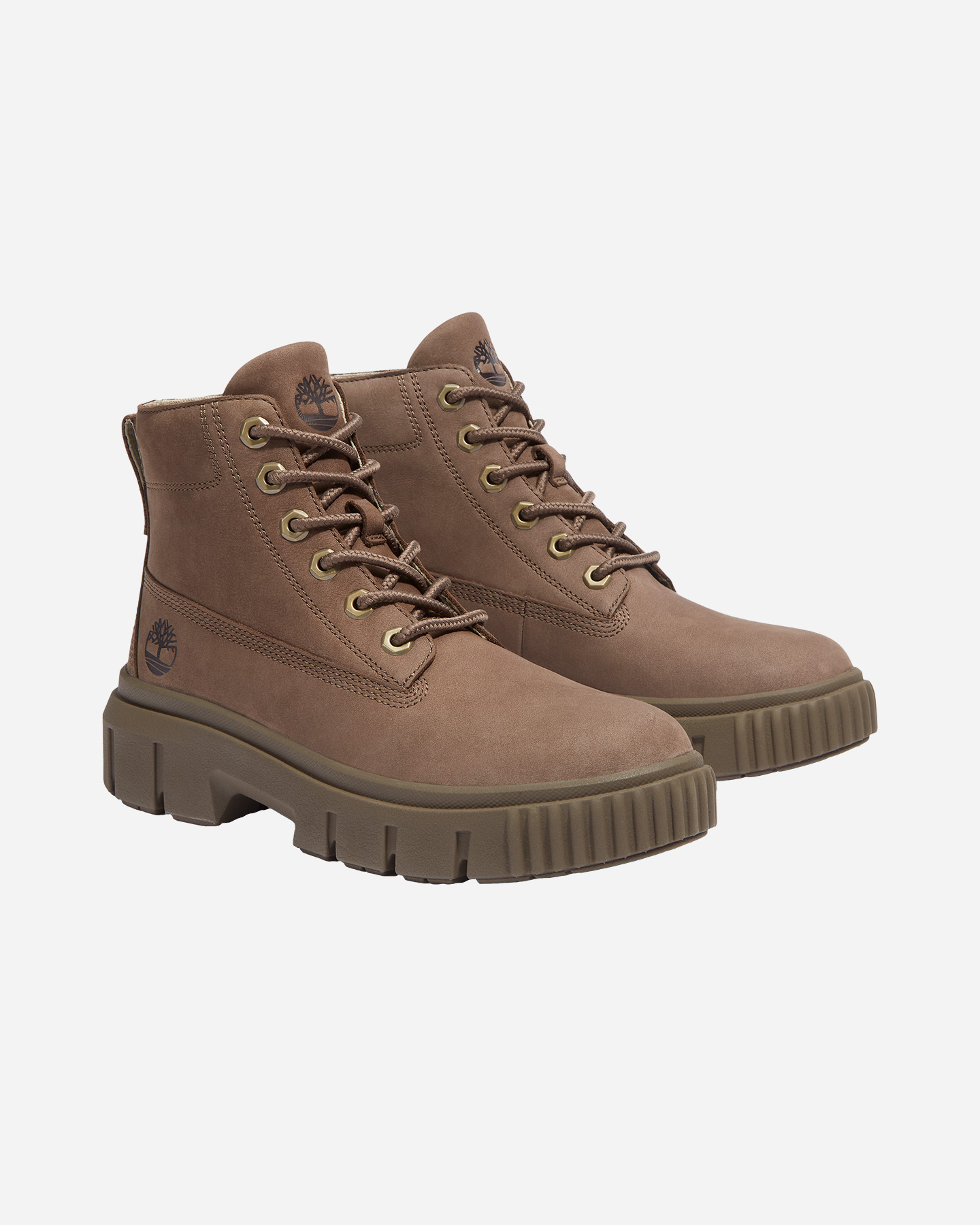 Scarponcino TIMBERLAND GREYFIELD MID LACE UP W - Marrone - 1 | Cisalfa Sport