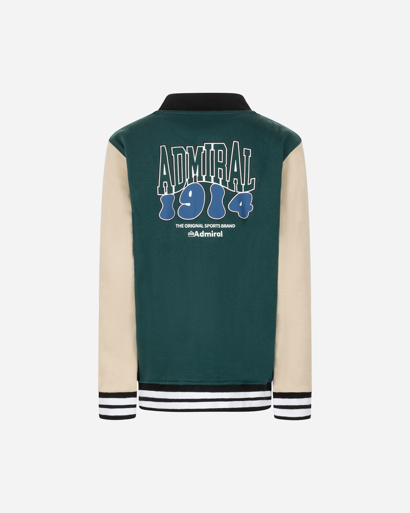 Felpa ADMIRAL VARSITY JR - Verde - 1 | Cisalfa Sport